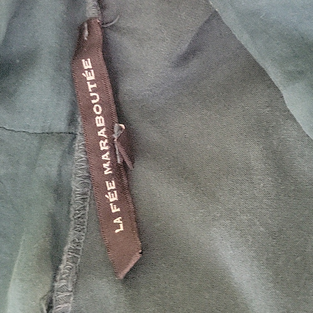 LA FÉE MARABOUTÉE Silk Blend Organic Preppy Luxury Cowl Neck Blouse - Women's - Picture 9 of 9